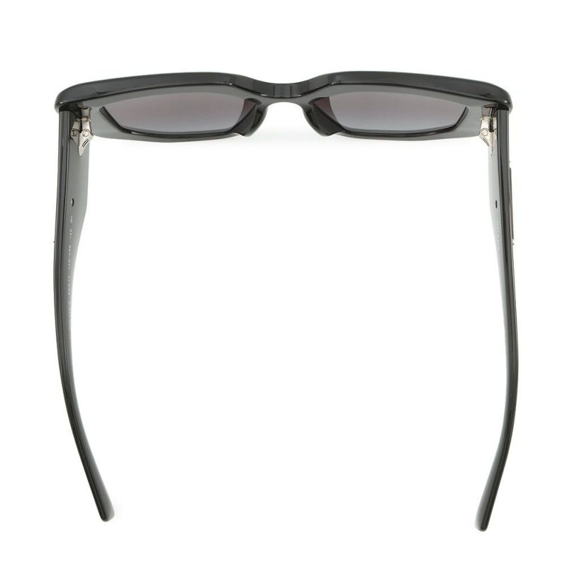 プラダ サングラス トライアングルロゴ ポリゴン型 セルフレーム PRADA アイウェア 黒