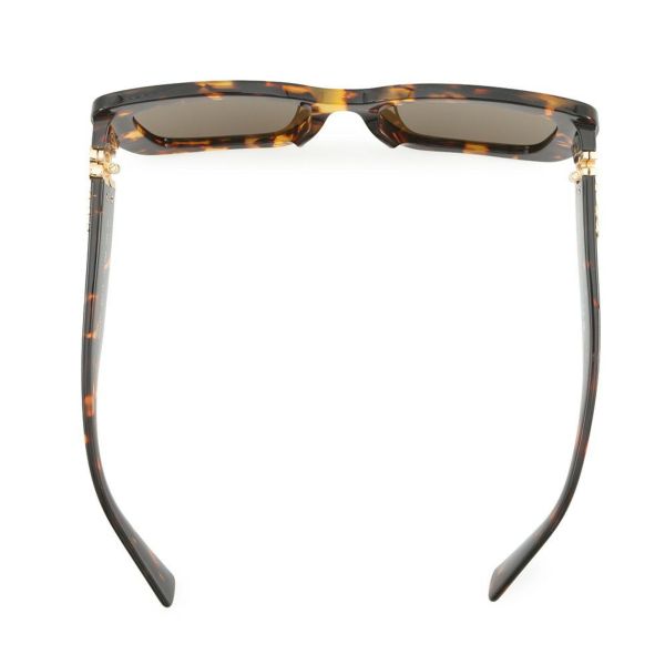 ミュウミュウ サングラス ロゴ べっ甲調 SMU07Y MIUMIU アイウェア