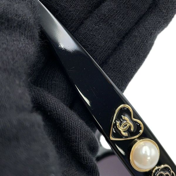 シャネル サングラス ココマーク カメリア フェイクパール 5618 140 5477-A CHANEL アイウェア 黒