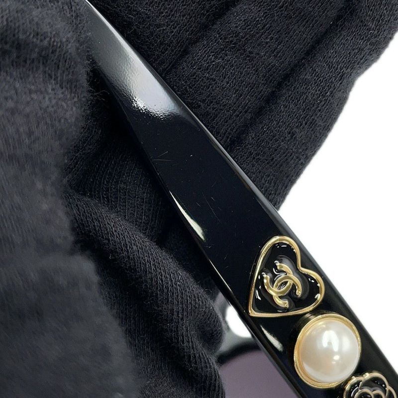 シャネル サングラス ココマーク カメリア フェイクパール 5618 140 5477-A CHANEL アイウェア 黒
