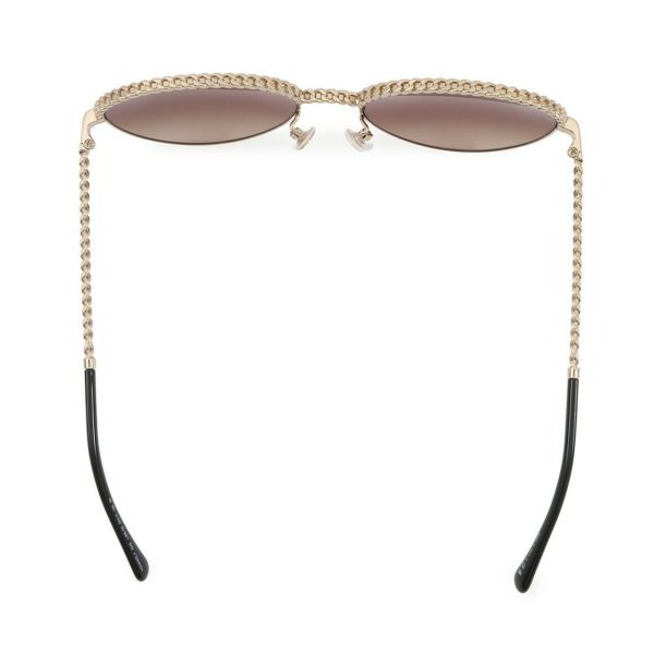 シャネル サングラス チェーン パントシェイプ アイウェア 4242 CHANEL