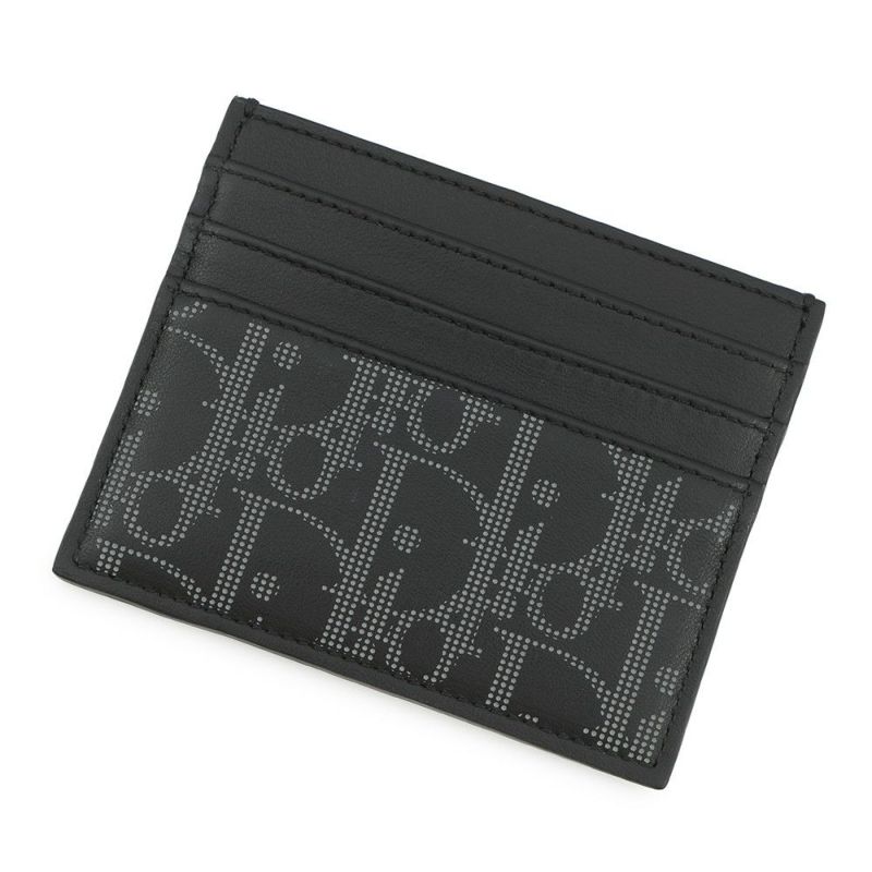 クリスチャン・ディオール カードケース オブリーク ギャラクシー ワールドツアー 2ESCH135CLP Christian Dior 黒 セール品