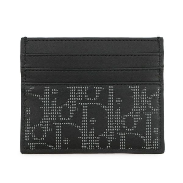 クリスチャン・ディオール カードケース オブリーク ギャラクシー ワールドツアー 2ESCH135CLP Christian Dior 黒 セール品