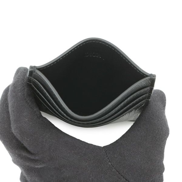 クリスチャン・ディオール カードケース オブリーク ギャラクシー ワールドツアー 2ESCH135CLP Christian Dior 黒 セール品