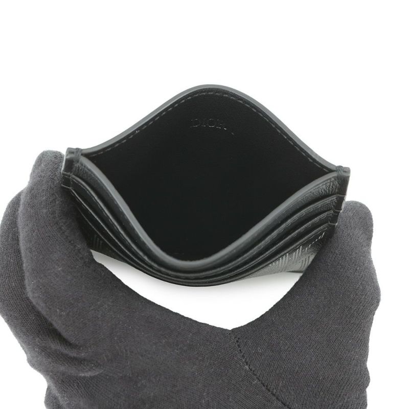 クリスチャン・ディオール カードケース オブリーク ギャラクシー ワールドツアー 2ESCH135CLP Christian Dior 黒 セール品