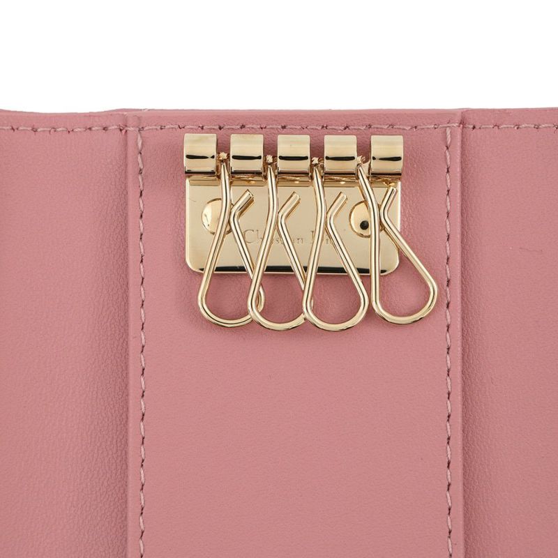 クリスチャン・ディオール キーケース My Dior Aster 4連 カナージュ ラムスキン S0983ONMJ Christian Dior セール品