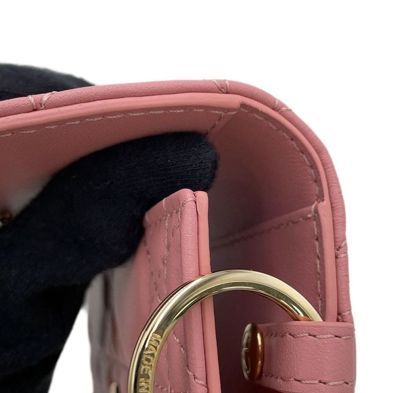 クリスチャン・ディオール キーケース My Dior Aster 4連 カナージュ ラムスキン S0983ONMJ Christian Dior セール品