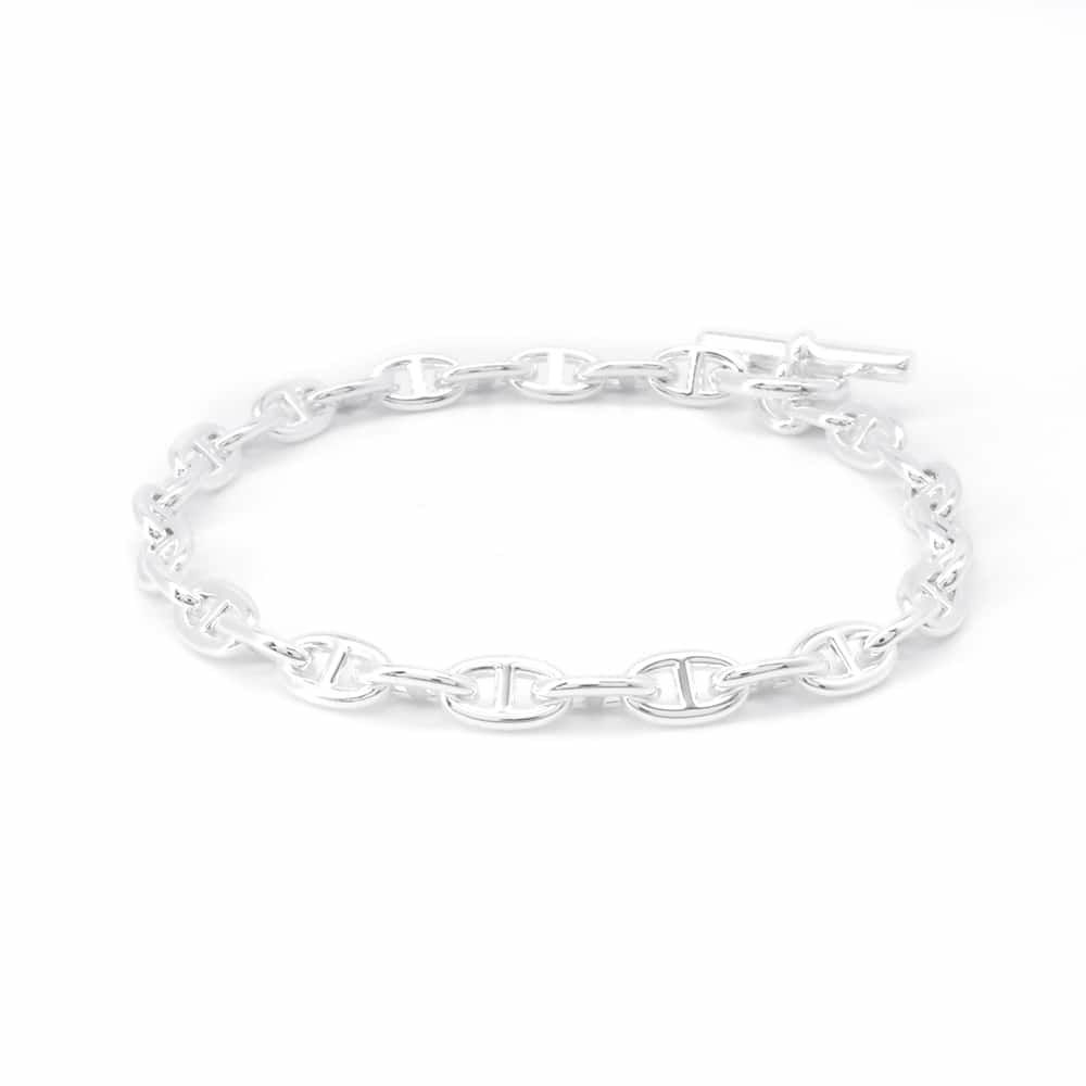 エルメス ブレスレット シェーヌダンクルPPM 30コマ SV925シルバー HERMES ジュエリー