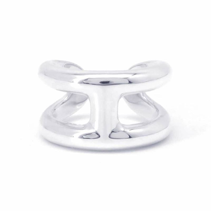 エルメス リング オスモズPM Osmose SV925シルバー リングサイズ58 HERMES ジュエリー 指輪