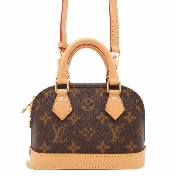 ルイヴィトン ハンドバッグ モノグラム ナノ・アルマ M82717 LOUIS VUITTON 2wayショルダーバッグ ミニバッグ