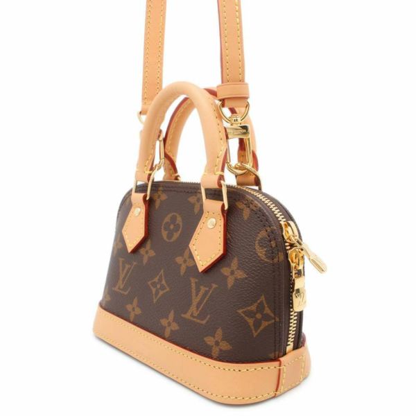 ルイヴィトン ハンドバッグ モノグラム ナノ・アルマ M82717 LOUIS VUITTON 2wayショルダーバッグ ミニバッグ