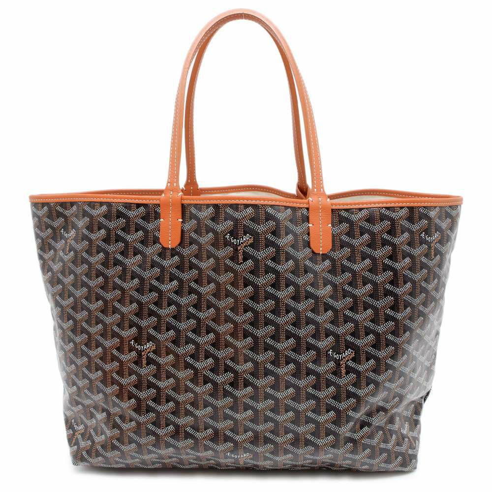 ゴヤール トートバッグ サンルイ PM PVC GOYARD バッグ ポーチ付き ショルダーバッグ 黒