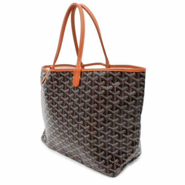 ゴヤール トートバッグ サンルイ PM PVC GOYARD バッグ ポーチ付き ショルダーバッグ 黒