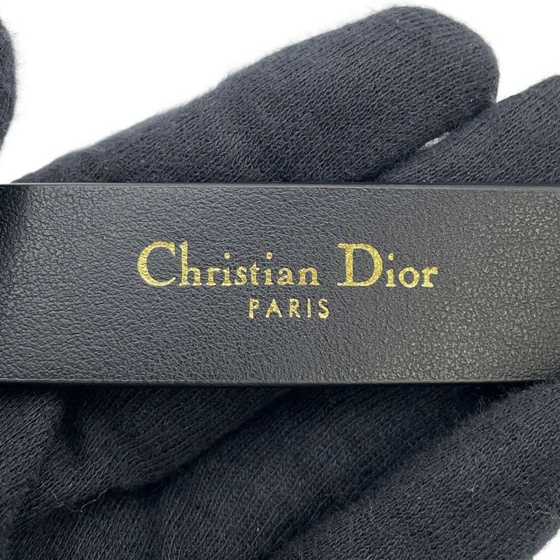 クリスチャン・ディオール ベルト ミスディオール サイズ90 Christian Dior 黒