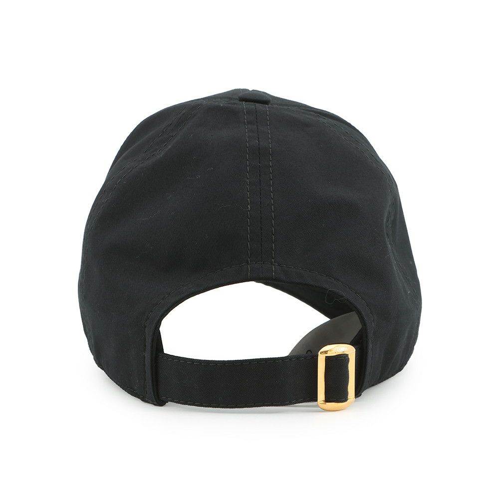 セリーヌ キャップ トリオンフ ベースボールキャップ コットン レディースサイズM 2AUT6969P CELINE 帽子 黒