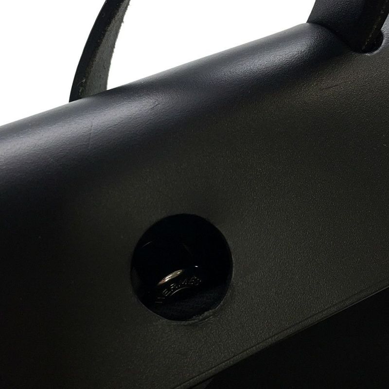 エルメス エールバッグPM ブラック/シルバー金具 トワルオフィシエ/ヴァッシュハンター □G刻印 黒