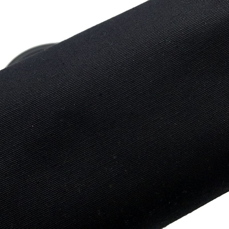 エルメス エールバッグPM ブラック/シルバー金具 トワルオフィシエ/ヴァッシュハンター □G刻印 黒