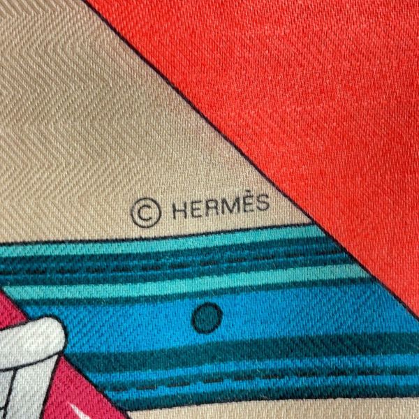 エルメス スカーフ トライアングル クリック・クラック CLIC-CLAC HERMES カシミヤ シルク