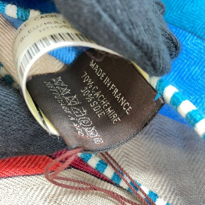 エルメス スカーフ トライアングル クリック・クラック CLIC-CLAC HERMES カシミヤ シルク