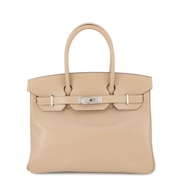 エルメス バーキン30 アルジル/シルバーギロッシュ金具  タデラクト □Q刻印 HERMES Birkin ハンドバッグ