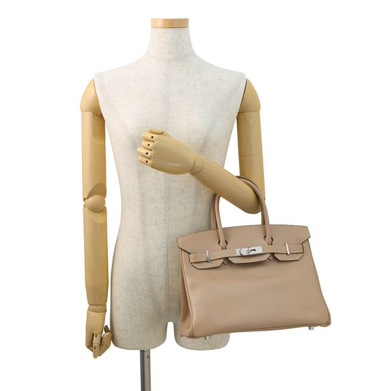 エルメス バーキン30 アルジル/シルバーギロッシュ金具  タデラクト □Q刻印 HERMES Birkin ハンドバッグ