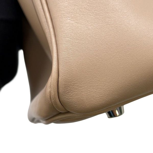 エルメス バーキン30 アルジル/シルバーギロッシュ金具  タデラクト □Q刻印 HERMES Birkin ハンドバッグ