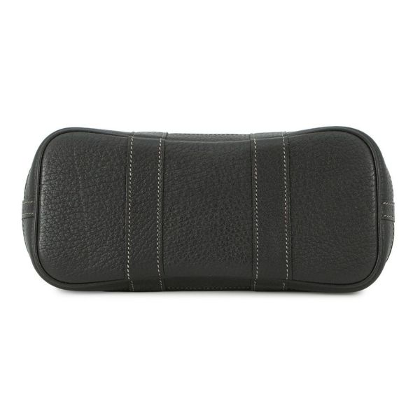 エルメス トートバッグ ガーデンパーティTTPM ブラック/シルバー金具 トワルオフィシエ/ネゴンダ □H刻印 黒