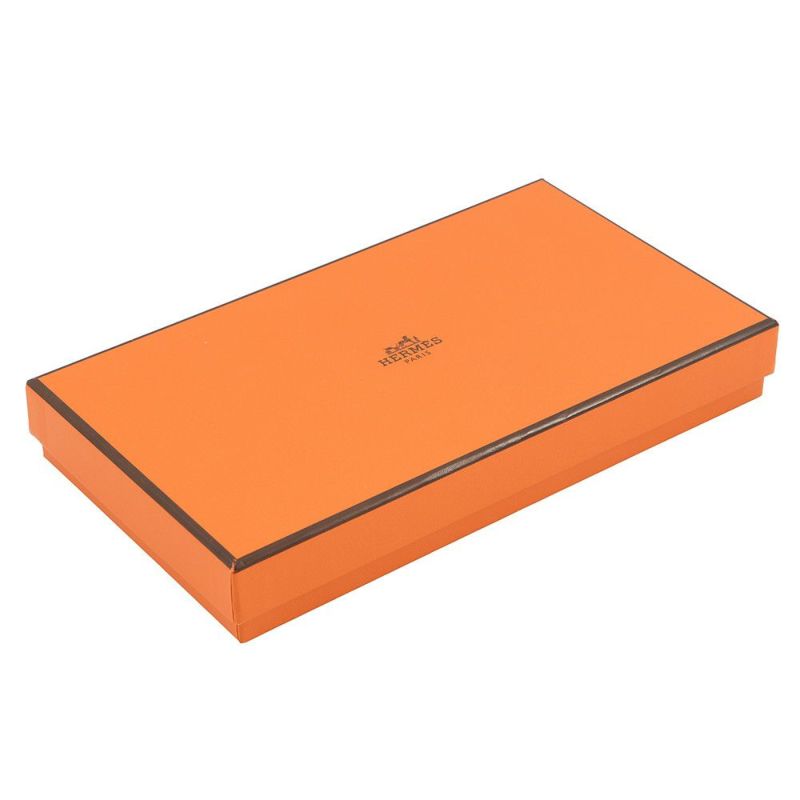 エルメス 長財布 アザップロング シルクイン ゴールド/シルバー金具 エプソン B刻印 HERMES 財布