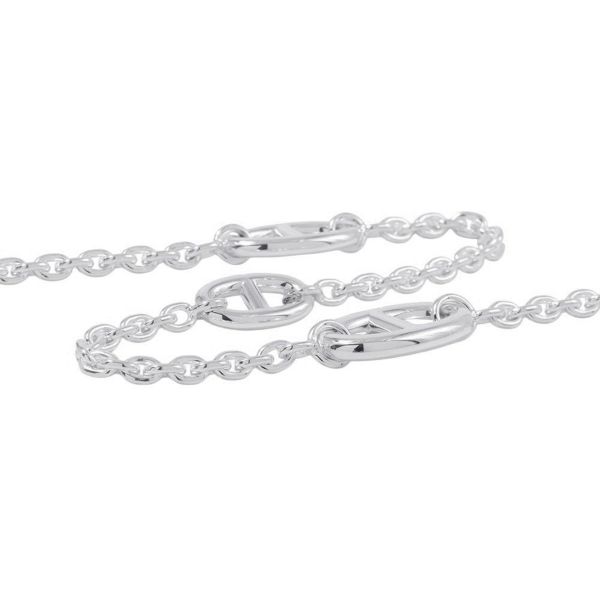 エルメス ネックレス シェーヌダンクル ファランドール SV925シルバー サイズ80 HERMES ジュエリー