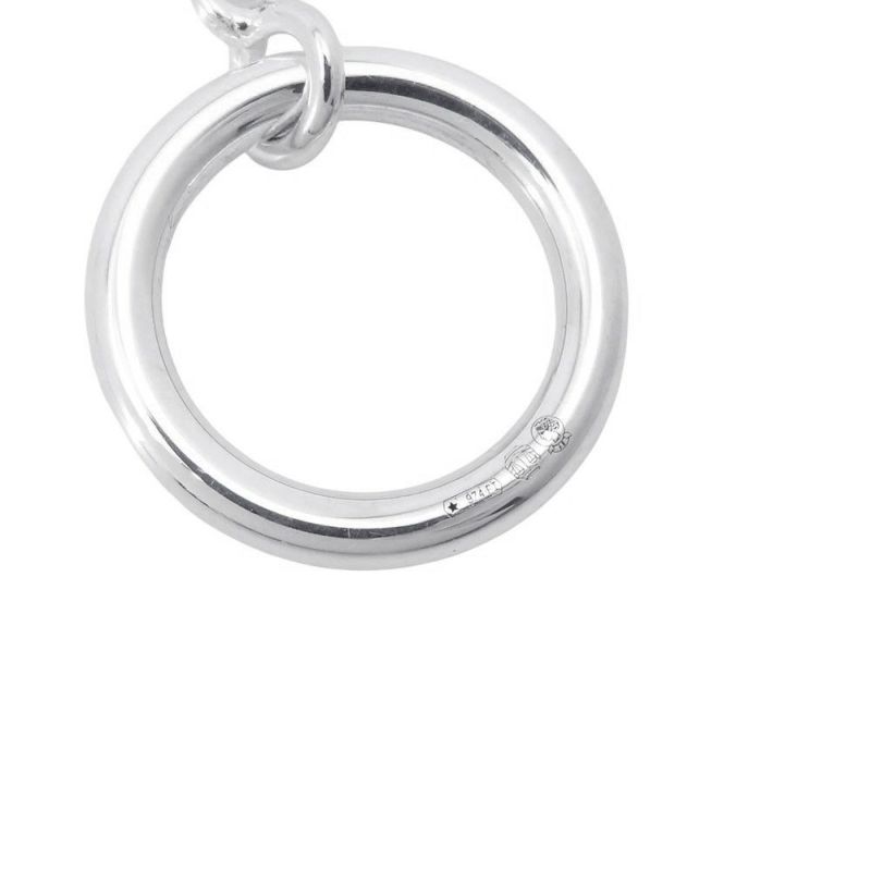 エルメス ネックレス シェーヌダンクル ファランドール SV925シルバー サイズ80 HERMES ジュエリー