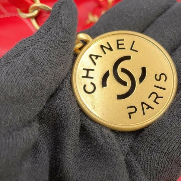 シャネル チェーンショルダーバッグ CHANEL22 スモール シャイニーカーフレザー AS3260 CHANEL ポーチ付き