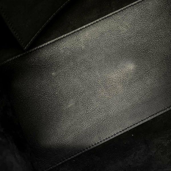 サンローランパリ ハンドバッグ ベイビーカバス レザー SAINT LAURENT PARIS　 2wayショルダー 黒