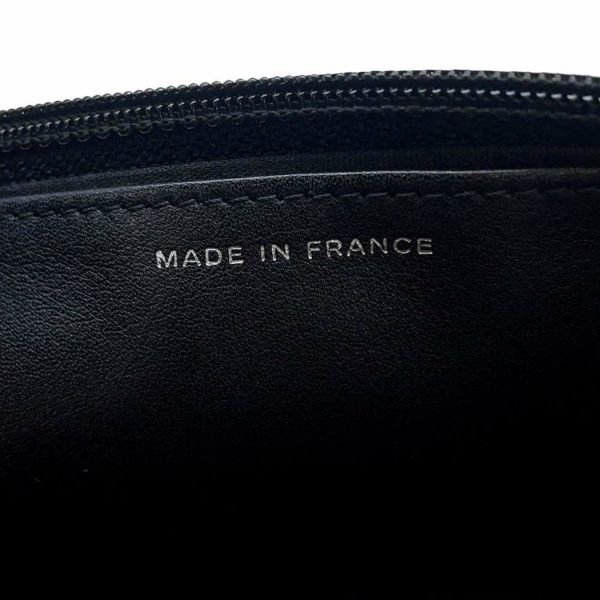 シャネル チェーンウォレット ブリリアント マトラッセ パテント ココマーク 長財布 A48692 CHANEL 黒