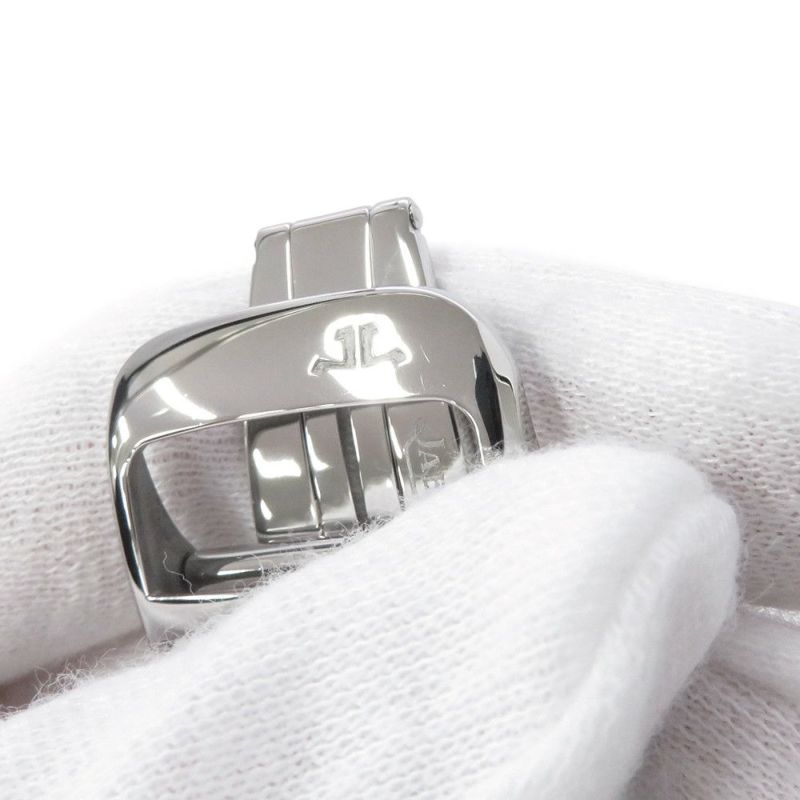 ジャガールクルト グランド レベルソ カレンダー Q3758420 LECOULTRE 腕時計 シルバー文字盤