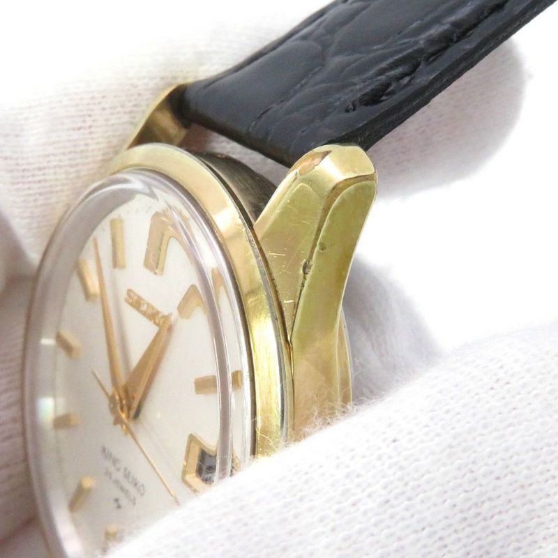 セイコー キングセイコー デイト 4402-8000 SEIKO 腕時計 シルバー文字盤