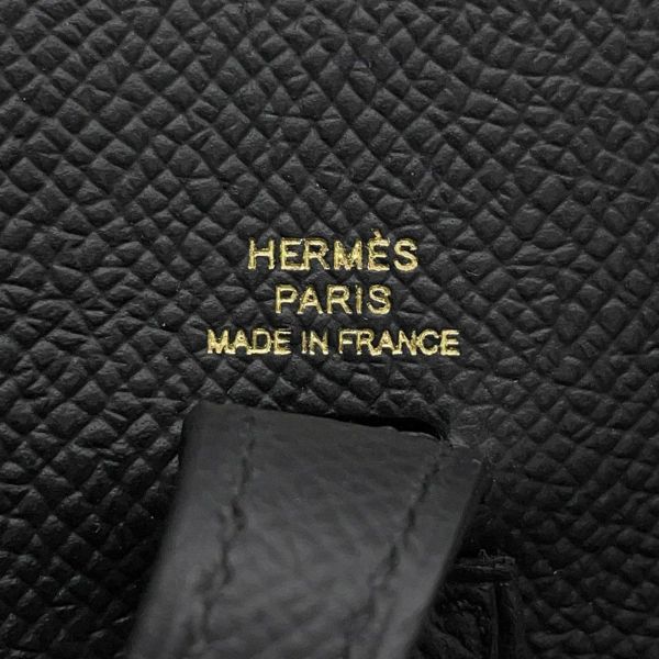 エルメス ショルダーバッグ エブリンTPM セリエ ブラック/ゴールド金具 エプソン K刻印 黒