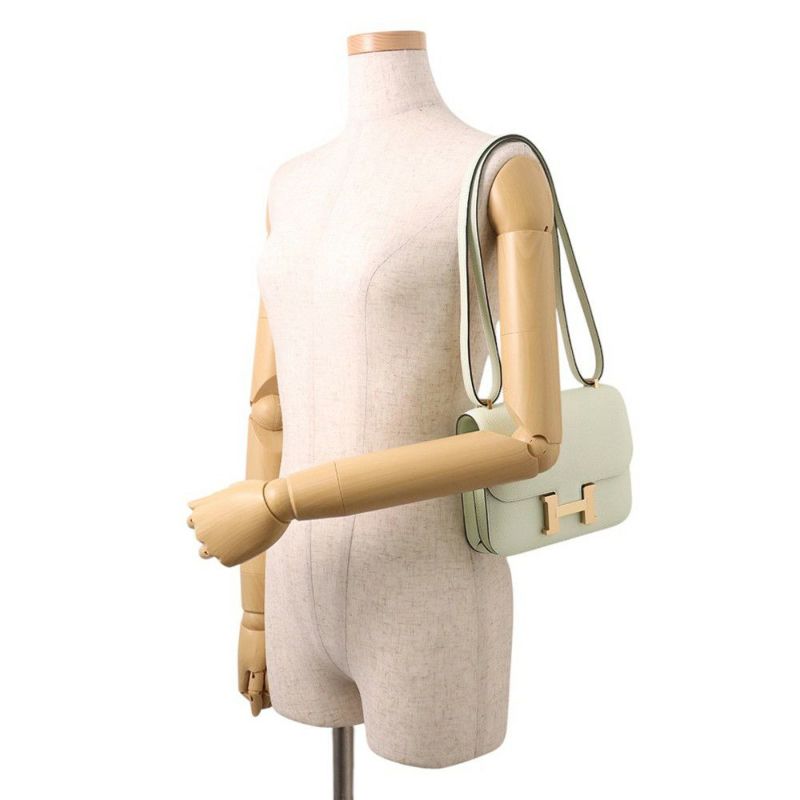 エルメス ミニ コンスタンス3 ミロワール ヴェールフィズ/ゴールド金具 エプソンB刻印