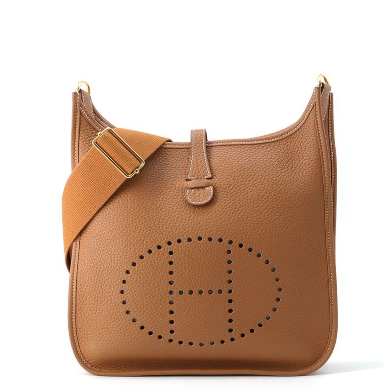 エルメス ショルダーバッグ エブリン3 PM ゴールド/ゴールド金具 トリヨンクレマンス K刻印