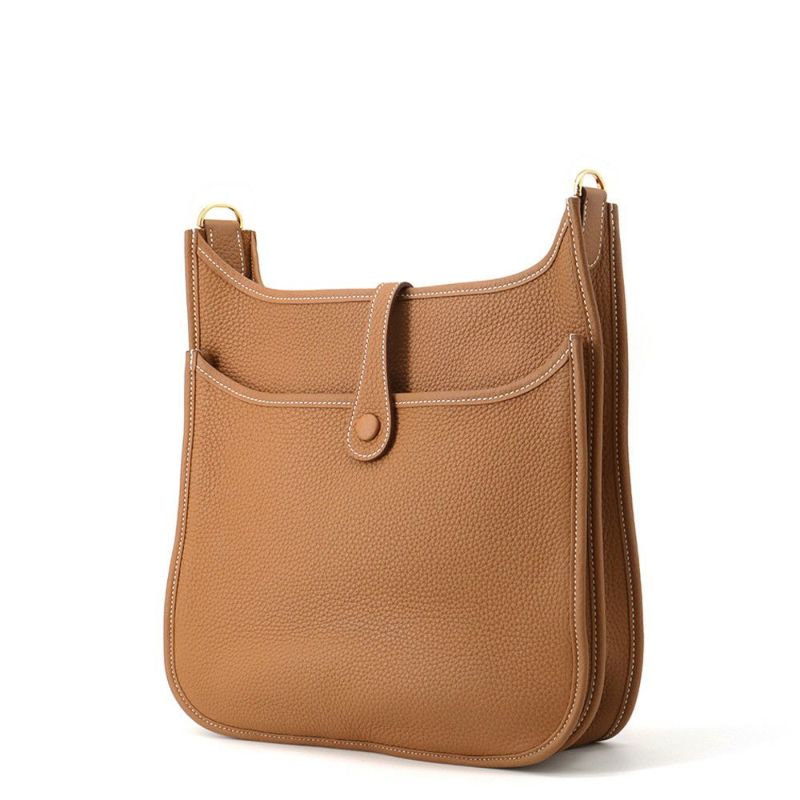 エルメス ショルダーバッグ エブリン3 PM ゴールド/ゴールド金具 トリヨンクレマンス K刻印