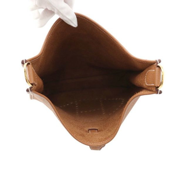 エルメス ショルダーバッグ エブリン3 PM ゴールド/ゴールド金具 トリヨンクレマンス K刻印