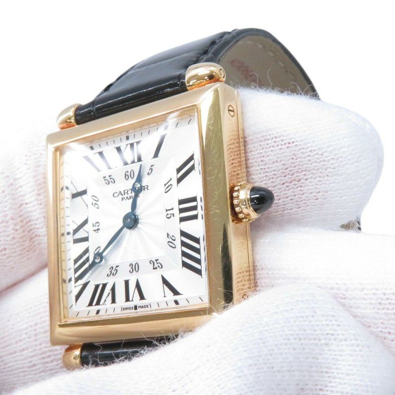 カルティエ タンク オビュ W1527551 Cartier 腕時計 シルバー文字盤