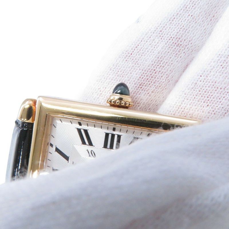 カルティエ タンク オビュ W1527551 Cartier 腕時計 シルバー文字盤