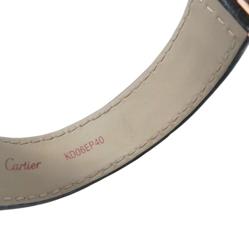 カルティエ タンク オビュ W1527551 Cartier 腕時計 シルバー文字盤