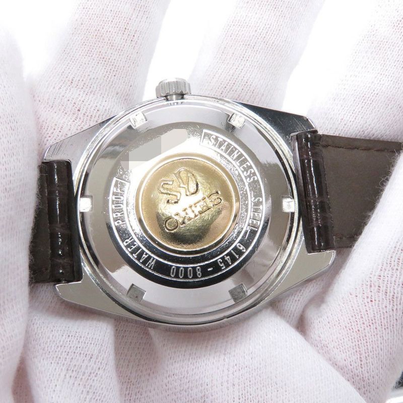 セイコー グランドセイコー 61GS 6145-8000 SEIKO 腕時計 シルバー文字盤