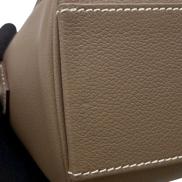 エルメス ケリーメッセンジャーPM エトゥープ/シルバー金具 エバーカラー W刻印 HERMES メンズ