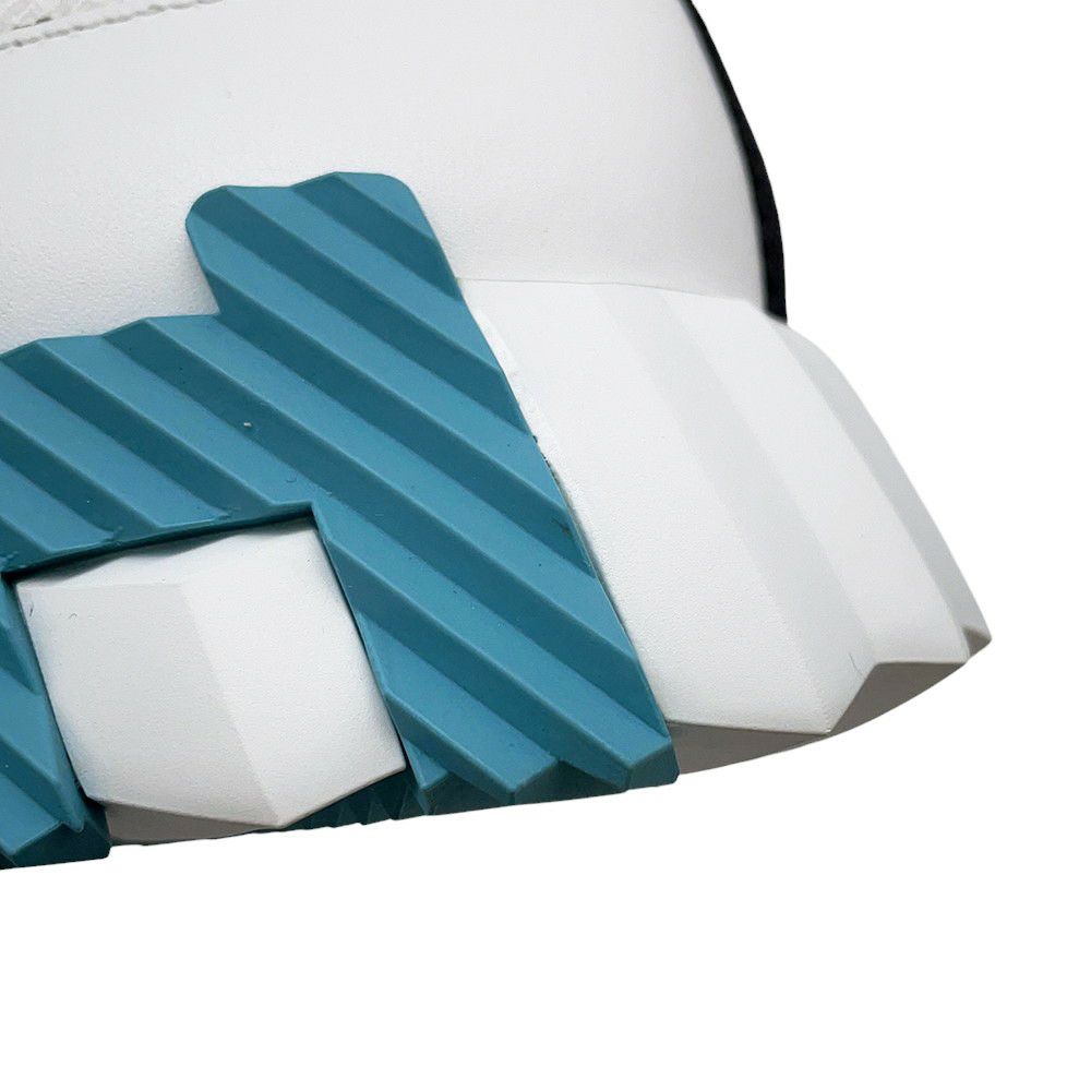 エルメス スニーカー リフト ニット カーフレザー レディースサイズ38.5 HERMES 靴 白