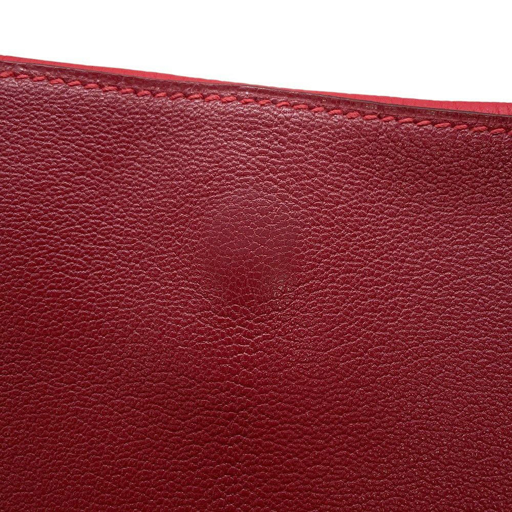 エルメス ショルダーバッグ オプリ24 ルージュクー/シルバー金具 トリヨンノビーヨ D刻印