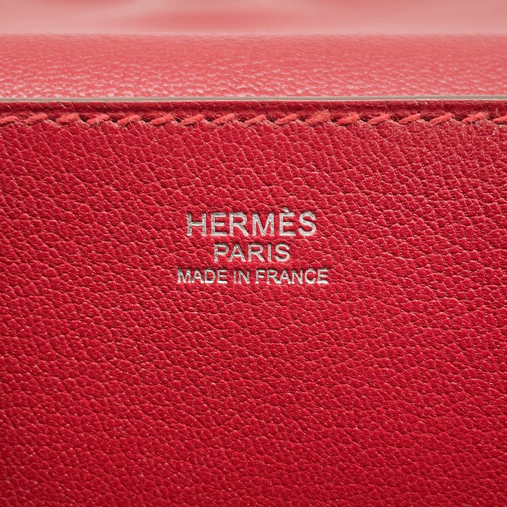 エルメス ショルダーバッグ オプリ24 ルージュクー/シルバー金具 トリヨンノビーヨ D刻印