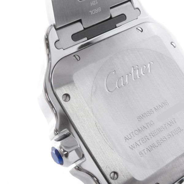 カルティエ サントス ドゥ カルティエ LM WSSA0064 Cartier 腕時計 ブラウン文字盤
