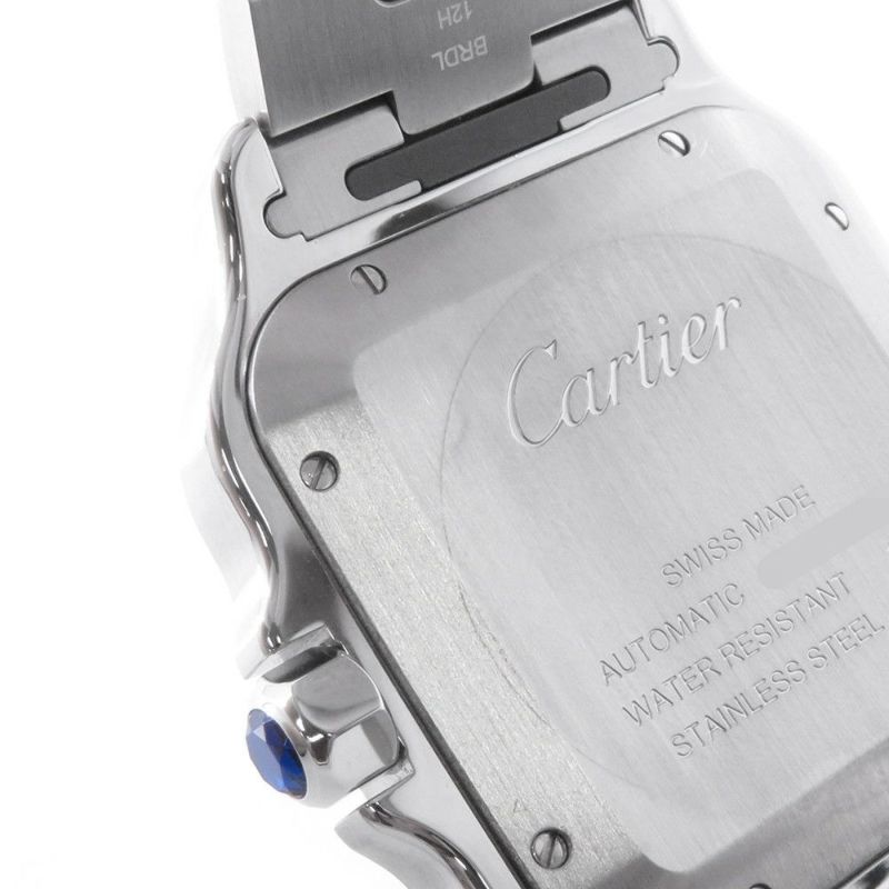 カルティエ サントス ドゥ カルティエ LM WSSA0064 Cartier 腕時計 ブラウン文字盤